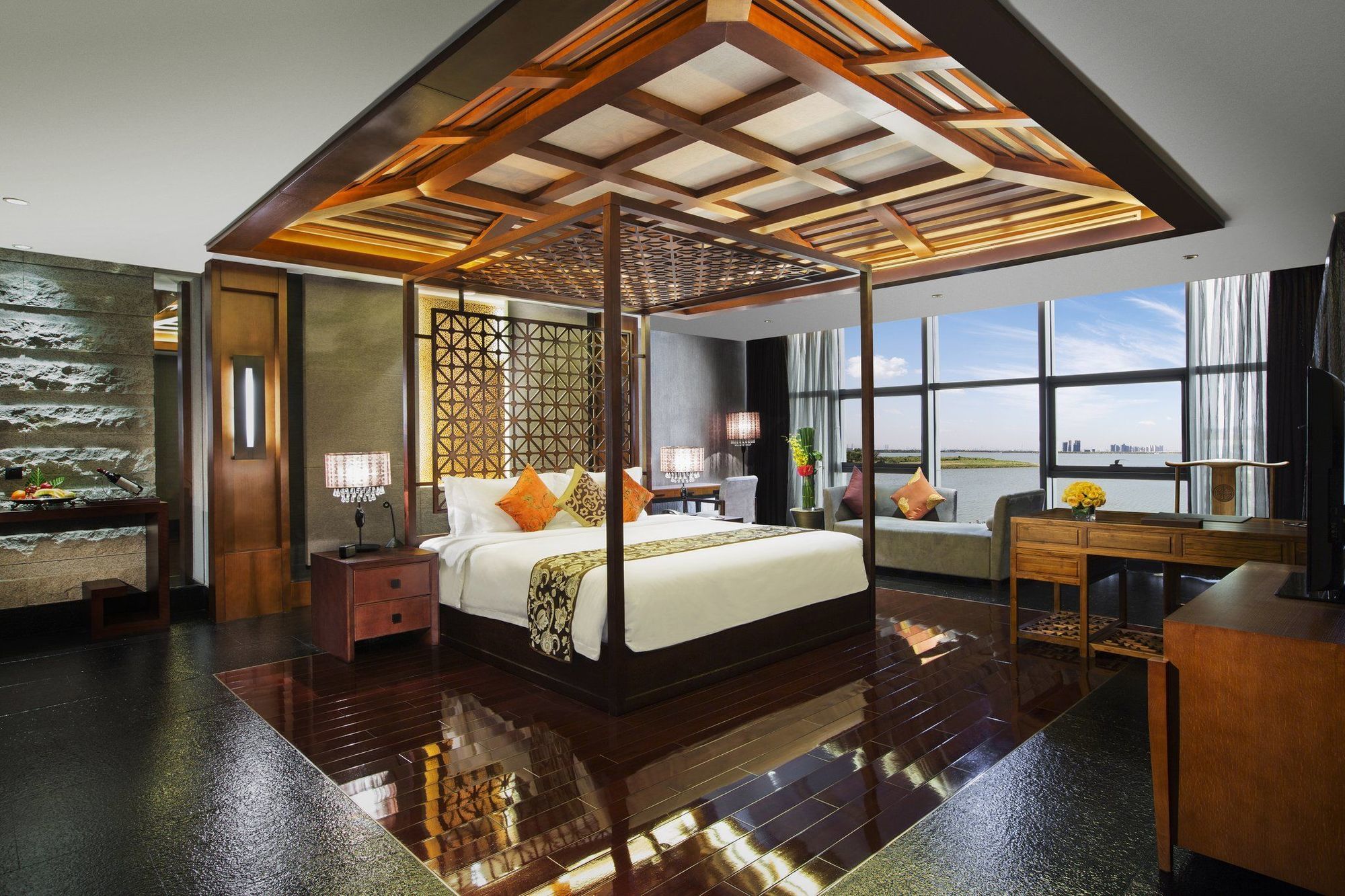 Worldhotel Grand Dushulake Suzhou Suzhou  Zewnętrze zdjęcie